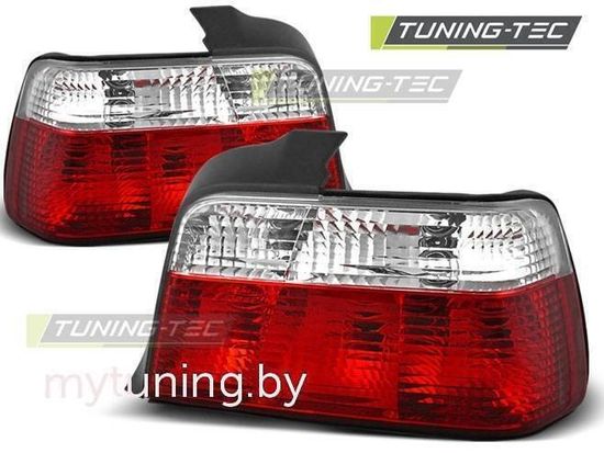 Задние фонари Bmw 3 E36 red white