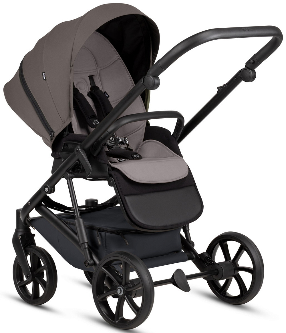 Детская коляска Tutis Viva 6 Plus Essential 3 в 1 с автокреслом Beno Black 1612072 Periscape