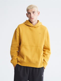 Худи Calvin Klein Relaxed Fit Archive Logo Fleece Sorbet/Yellow
