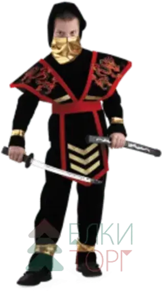 Карнавальный костюм Мастер Ниндзя, красный (922-34)