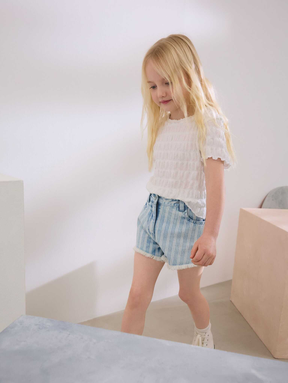 Футболка для девочки Next AK2-082, Белый