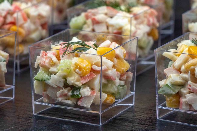 Веррин с крабовым салатом, 12 шт.