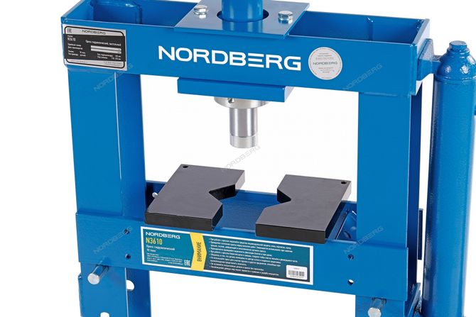 NORDBERG (N3610) Гидравлический пресс настольный, 10 т