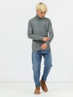 Джемпер для мальчика AT440 серый