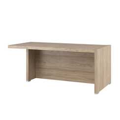 Стол письменный с асимметричными опорами, левый Solid 180x88x75