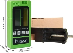 Приёмник уловитель луча Huepar LR-5RG на лазерный уровень/нивелир