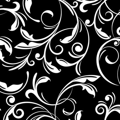 Завитки на черном