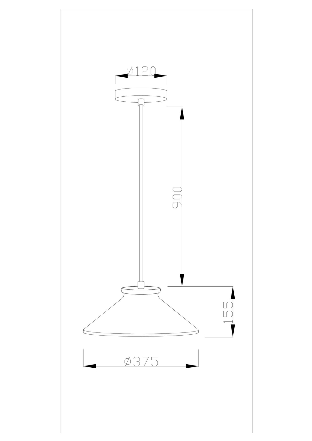 Подвесной светильник Moderli V1430-1P Brabbo