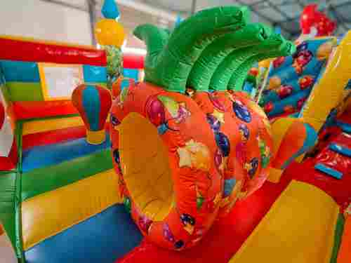 Коммерческий надувной батут "Цирковые приключения" 6*5*2.8 м