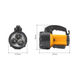 Светодиодный фонарь ЭРА PA-604 прожекторный аккумуляторный с регулируемой подставкой | Прожекторные фонари