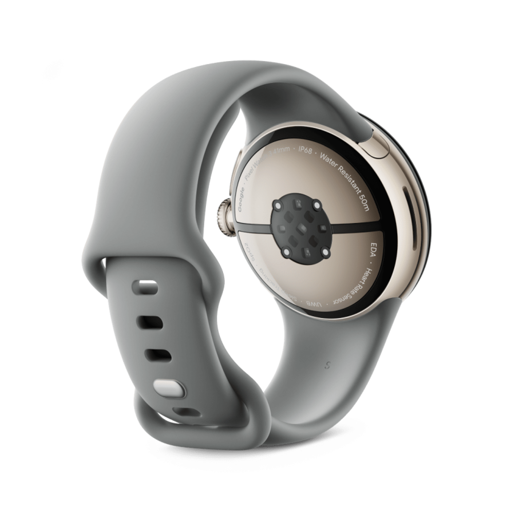 Умные часы Google Pixel Watch 3, 41 мм, Wi-Fi, корпус цвета «шампанское», ремешок цвета «орешник»