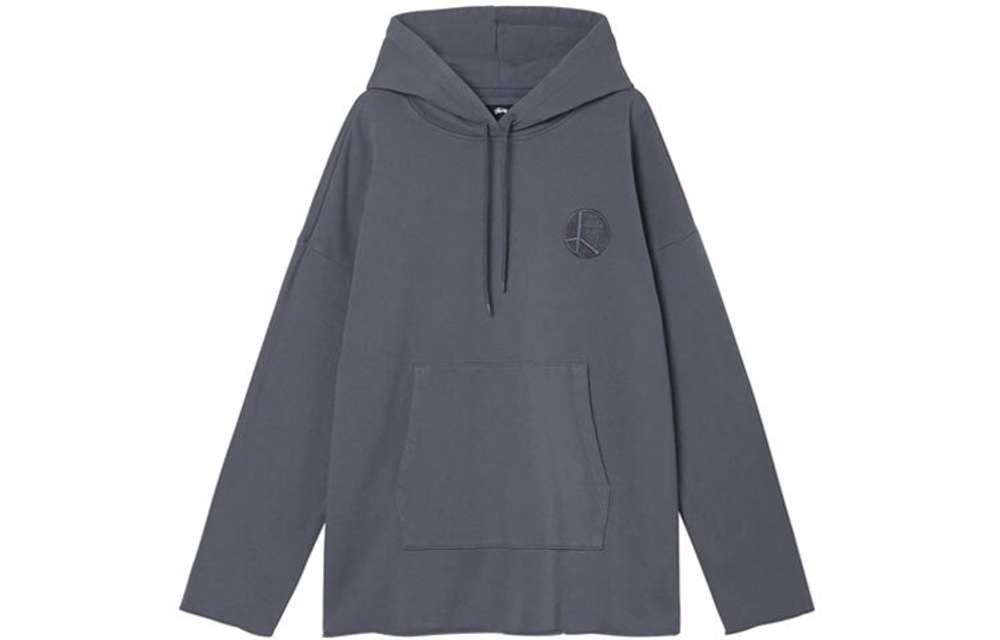 Худи Stussy Melo Raw Edge Fleece, 218126