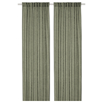 Комплект штор IKEA DYTAG (ДЮТОГ), Хаки, 145x250 см, 2 шт