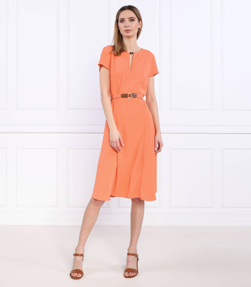 Платье BRYGITKA LAUREN RALPH LAUREN - оранжевый(250868639)
