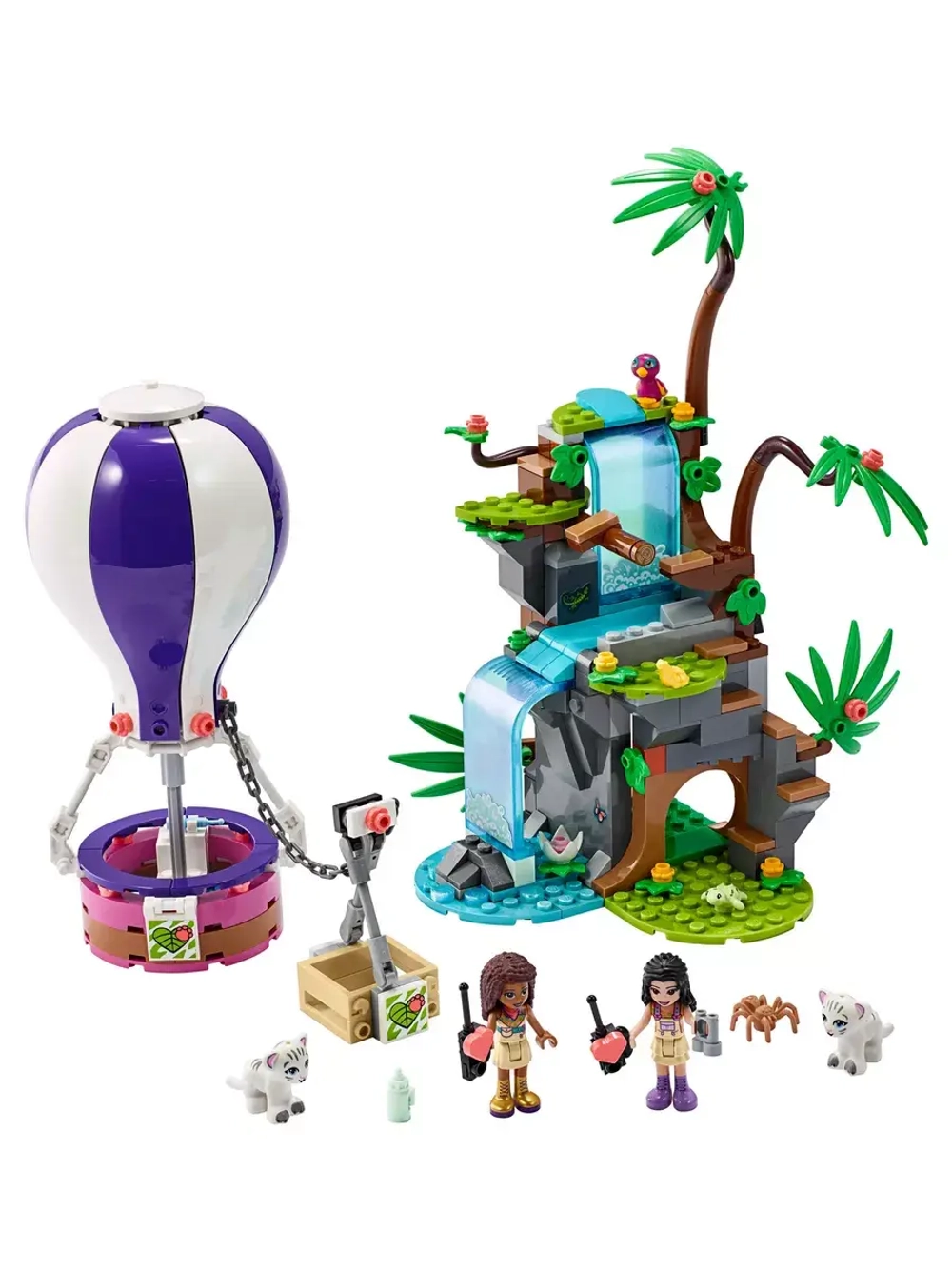 Конструктор Friends - Джунгли: Спасение тигра
