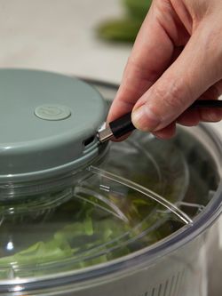 Электросушилка для салата Press&Dry, 3,5 л, шалфей