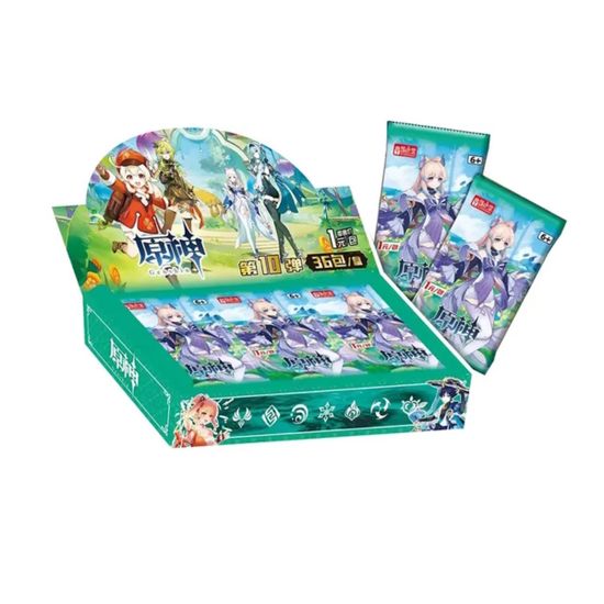 Коллекционные карточки Genshin Impact фабрики Yikatang 10.1 (категория B)