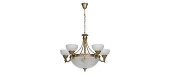 Подвесная люстра 5*Е27+3*E14 317011708 бронза Афродита MW-Light.