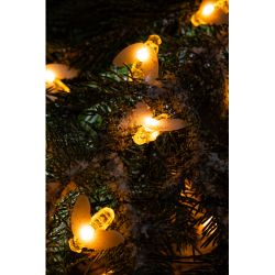 ERASG024-03 ЭРА Садовая гирлянда Пчелки на солнечной батарее, 5,8 м