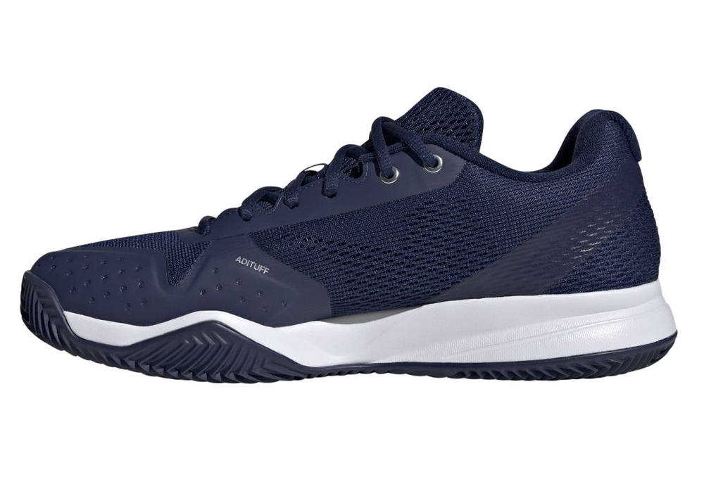 Мужские теннисные кроссовки Adidas Courtflash Speed 2 - dark blue/silver metallic/white