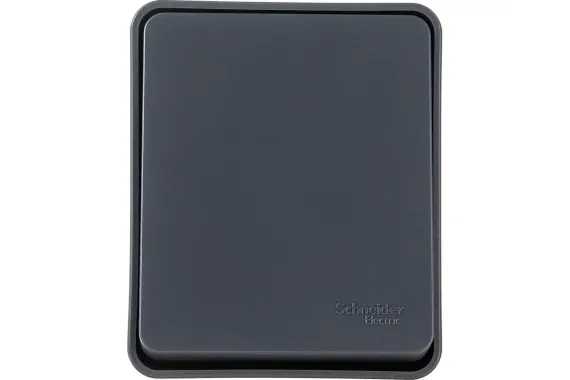 Выключатель Systeme Electric ATLASDESIGN PROFI IP54 1 клавиша антрацит 37019