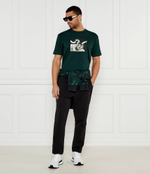 Футболка Te_Barragan BOSS ORANGE - темно-зеленый(50534919)