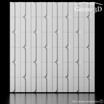 Гипсовая 3D панель Portofino