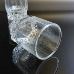 Стопки 2 штуки геометрической формы стекло, 6 см, винтаж СССР 1970-1990 гг