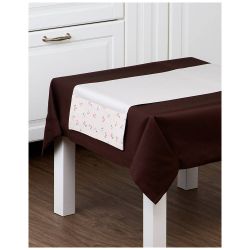 ДОРОЖКА "МИНИ. ЯГОДКИ",70Х30СМ,100%ХЛОПОК, БЕЖ