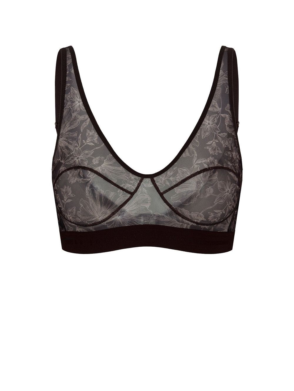 Бюстгальтер NAYA (шоколад) Lavatera