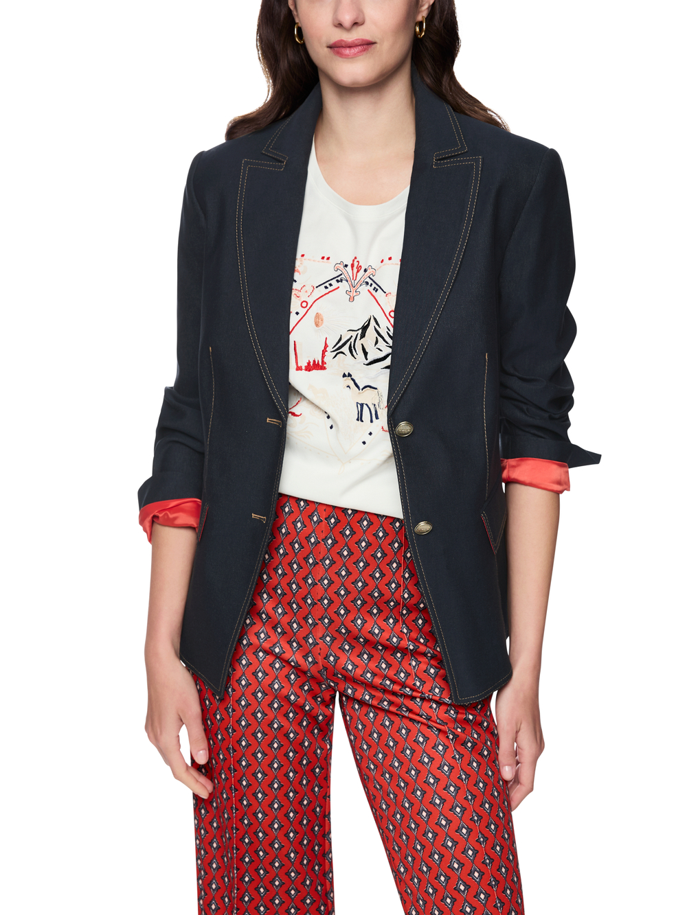 Блейзер из хлопка