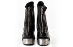 GUIDI Round-toe Leather Boots