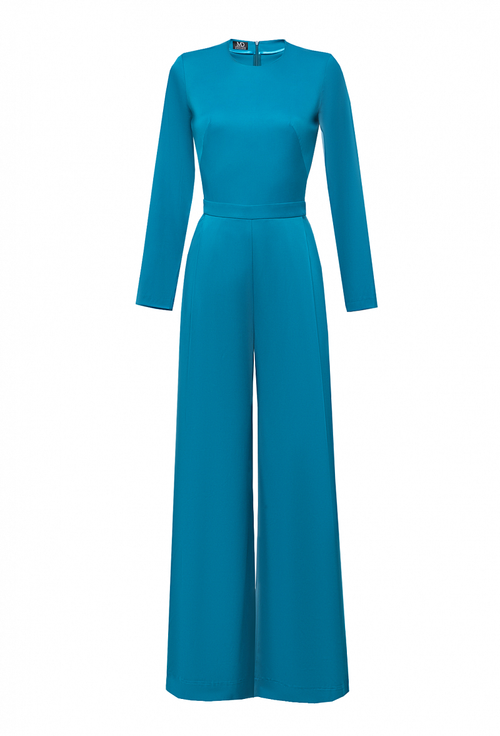 Комбинезон брючный из тонкого крепа 10-01-23 FW