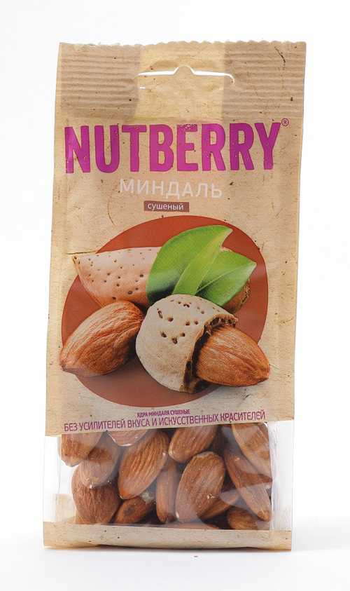 NUTBERRY Миндаль сушеный 100 г