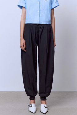 Брюки из итальянской шерсти с манжетами