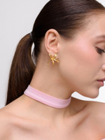 Серьги "Minimal flower" Gold