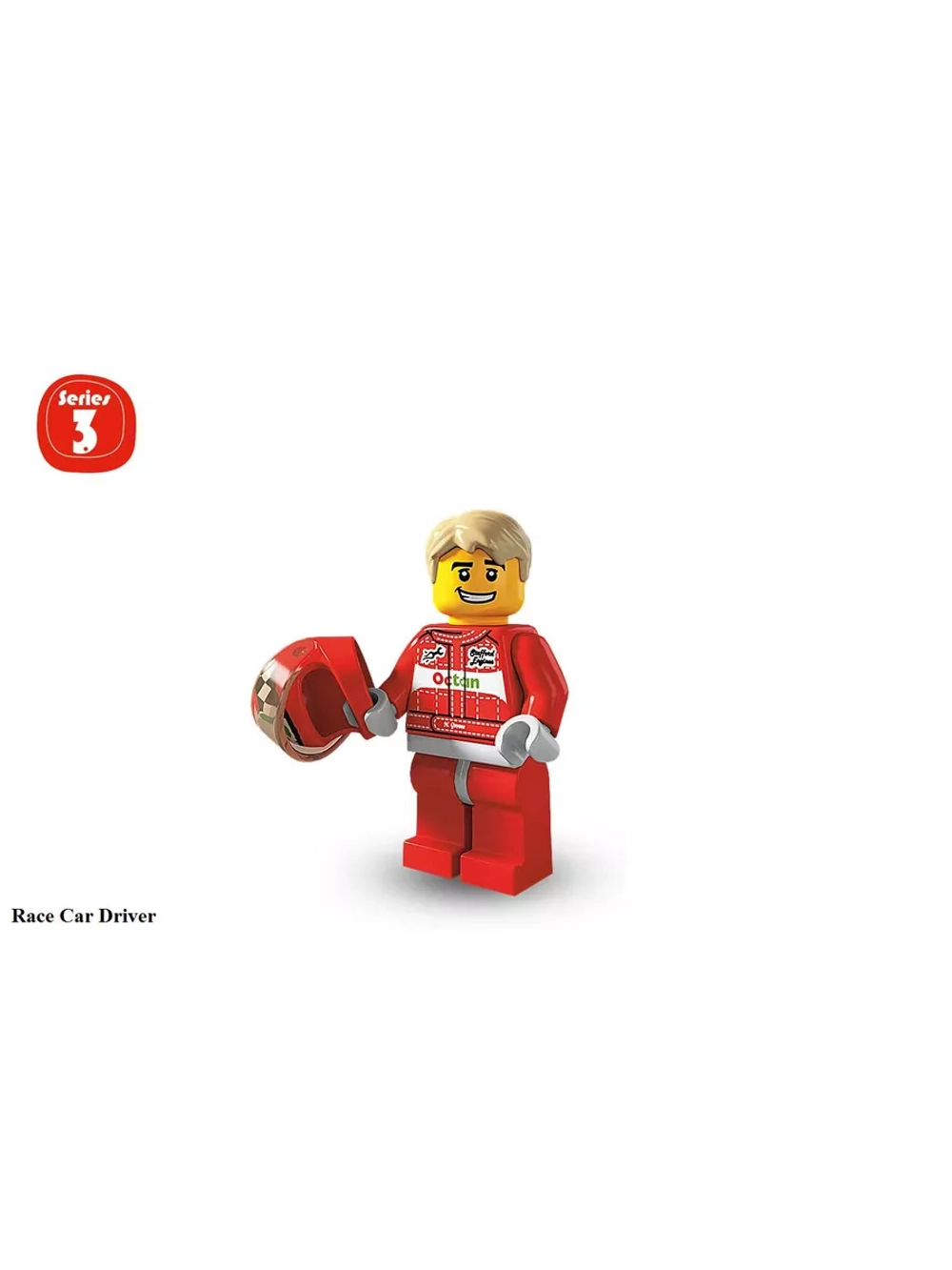 LEGO Collectable Minifigures 8803 Серия 3 Гонщик