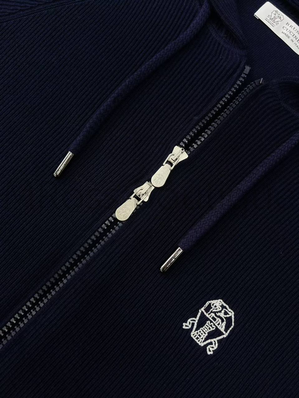 Мужской синий спортивный костюм Brunello Cucinelli