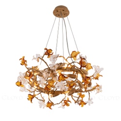 Люстра Cloyd GUATEMALA C14 / Ø60 см - латунь (арт.11215)