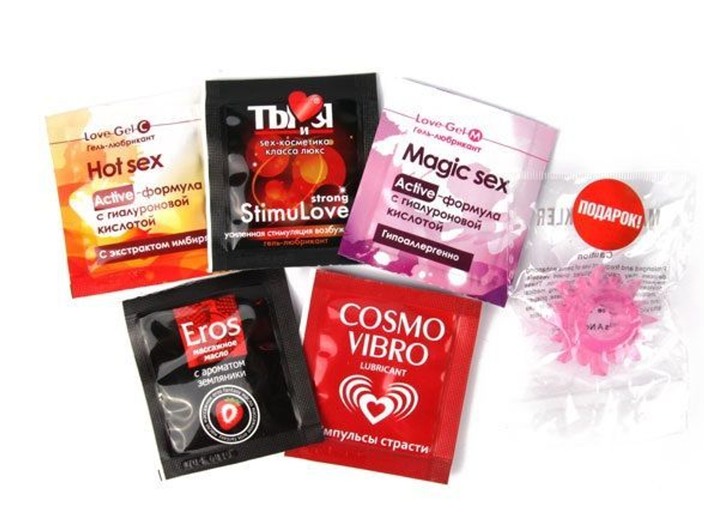 Набор лубрикантов "Тем, кто любит погорячее"