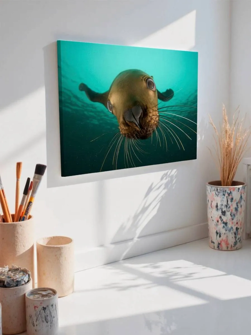 Картина на стену 40 X 50 Тюлень