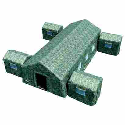 Модуль пневмокаркасный военный «Альфа» из ПВХ 12×12×3,5 м