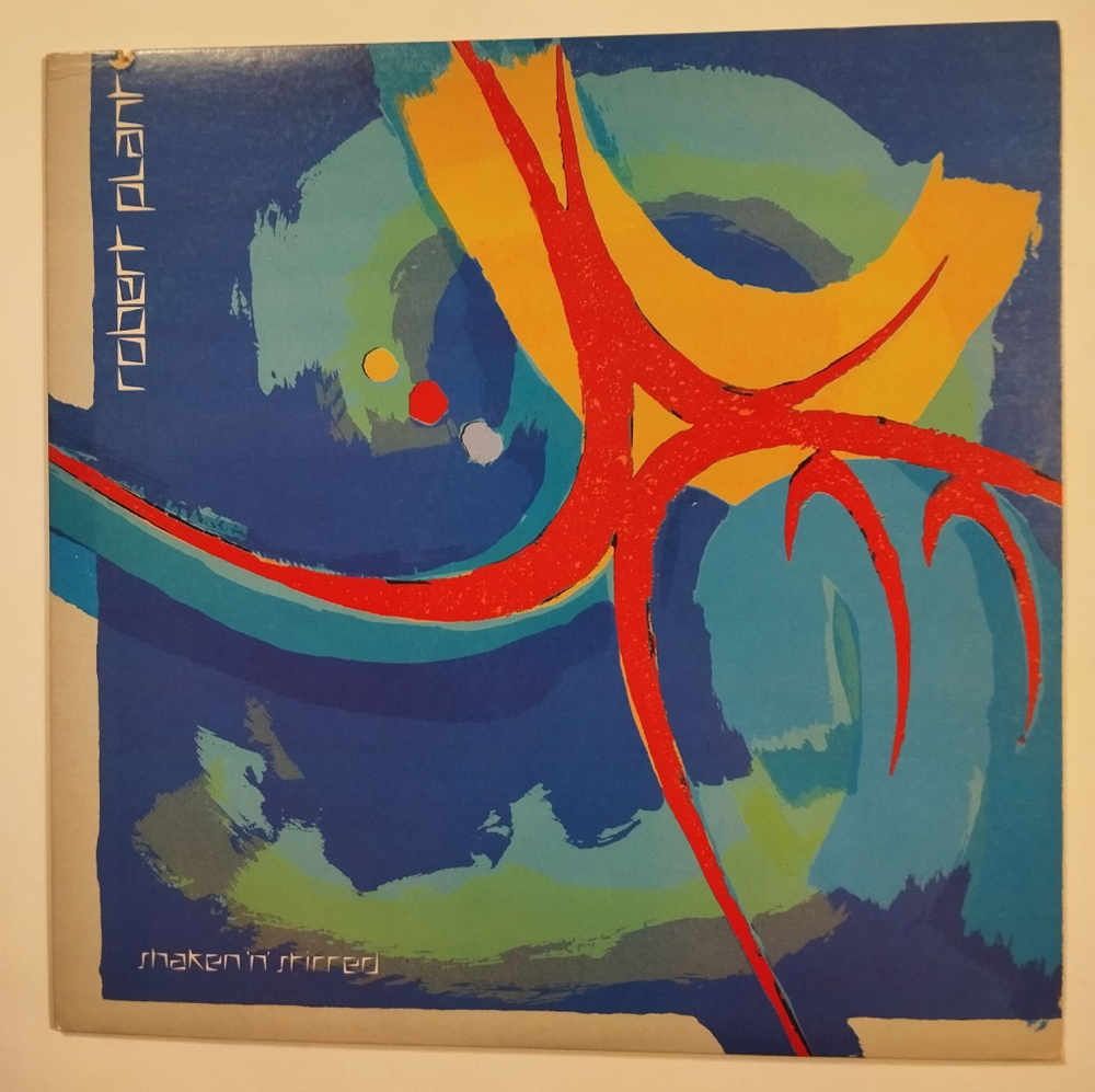 Винтажная виниловая пластинка LP Robert Plant Shaken N Stirred (USA 1985)