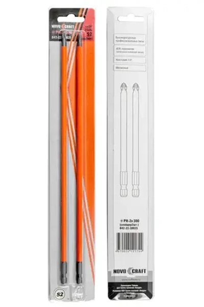 Биты PH 2 X 300 мм (упаковка 2 шт) Novocraft