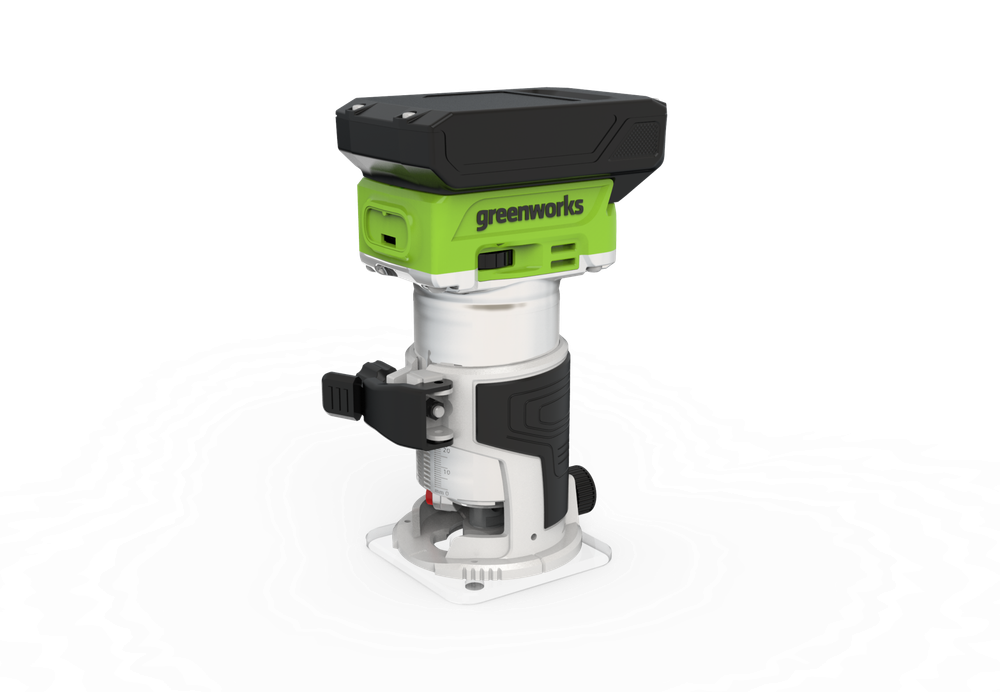Фрезер аккумуляторный Greenworks G24RO Арт. 3502507, 24V, бесщеточный, без АКБ и ЗУ