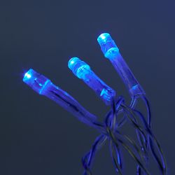 ULD-C3020-160-DTA BLUE IP20 Занавес светодиодный. 3х2м. 160 светодиодов. Синий свет. Провод прозрачный. TM Uniel