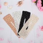 Заколка Хеагами для создания прически «Франзуская ракушка», принт лепестки, микс 6 цветов, 33*11см