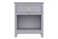 Тумба прикроватная Ellipse Wood Серый