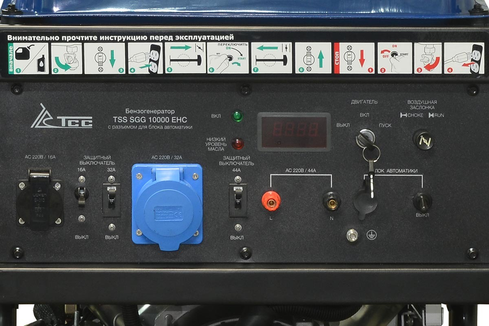 Бензиновый генератор ТСС SGG 10000 EHC — Фото №6 