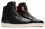 Кроссовки Jordan Air Jordan 1 Retro High Zip Black Sail (Женская размерная сетка)